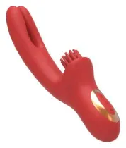 Elatia  Clitoral Tickling Vibrator - Red (B2B)