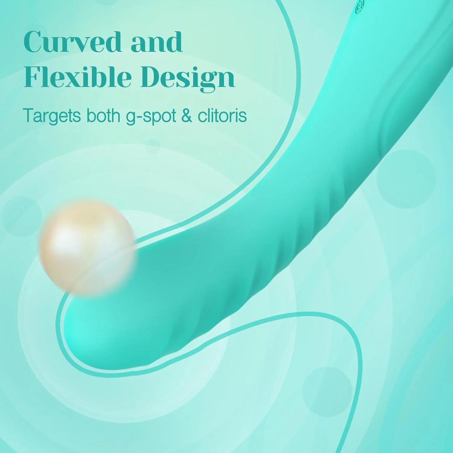 G Vibe G Spot Dildo Vibrator Teal (Europe) - Image 10