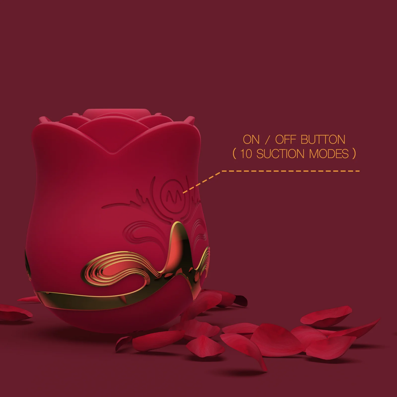 Rose Sucking Vibrator - Image 2